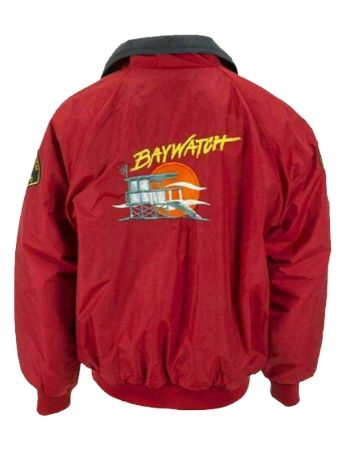 Red Bomber Jacket