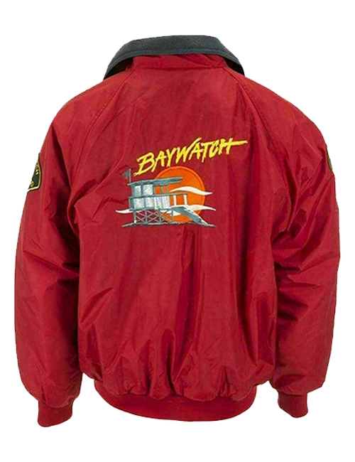 Red Bomber Jacket