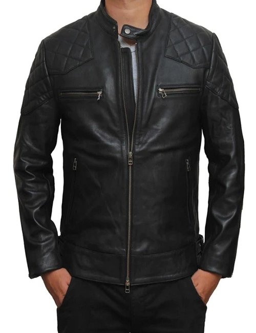 biker leather jacket