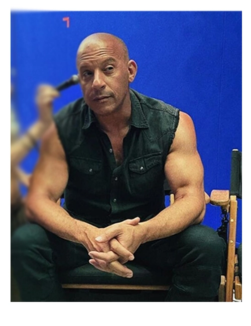 Vin Diesel Black Vest