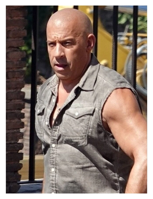 VIN DIESEL GREEN VEST