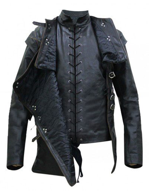 Jon Snow Black Leather Jacket