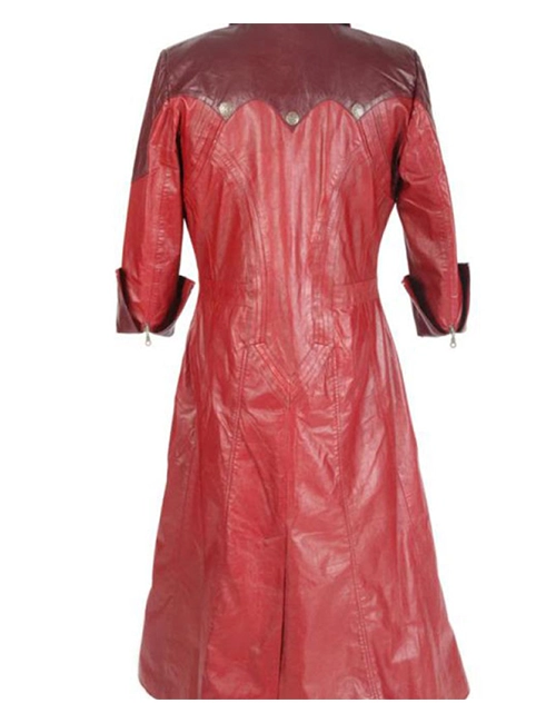 Devil May Cry 4 Dante Red Leather Coat