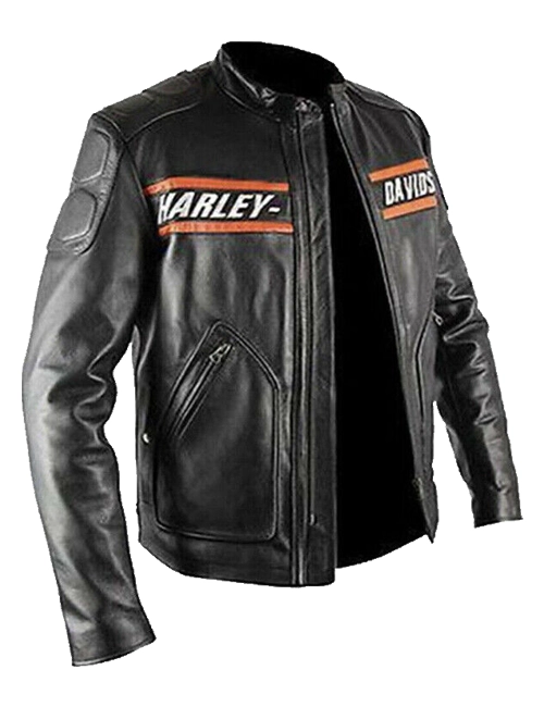 HD Moto Men's Casual Leather Jacket