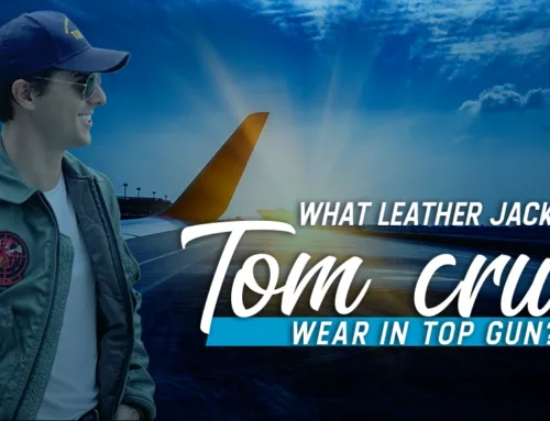 What leather jacket does Tom Cruise wear in Top Gun?