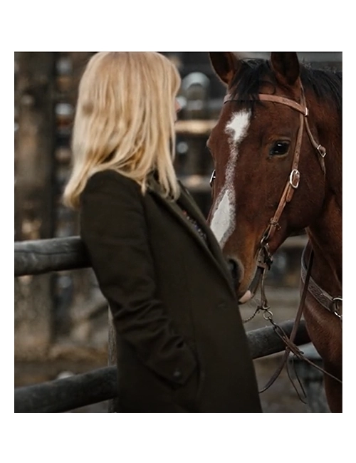 Beth Dutton Green Coat