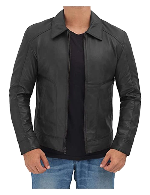 Lambskin Mens Leather Jacket