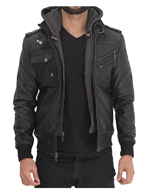 Black Bomber Jacket