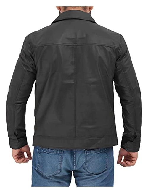 Lambskin Mens Leather Jacket