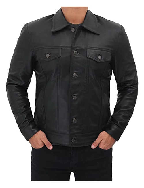 Lambskin Trucker Jacket