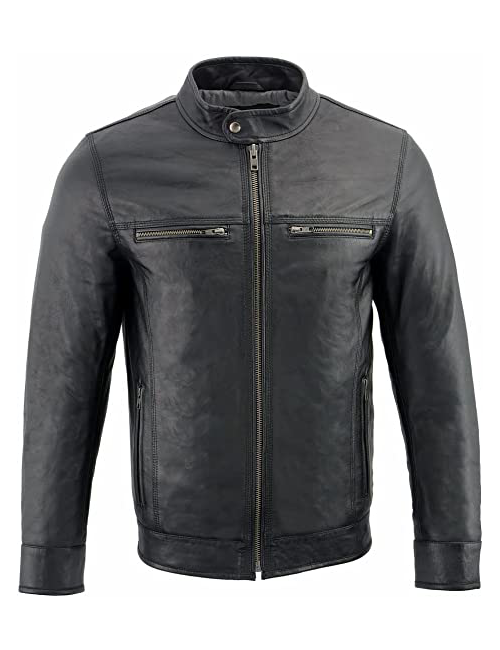 Black Moto Leather Jacket