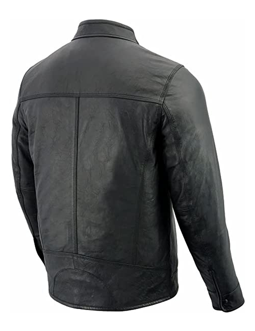 Black Moto Leather Jacket