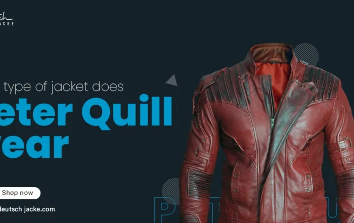 What type of jacket does Peter Quill wear