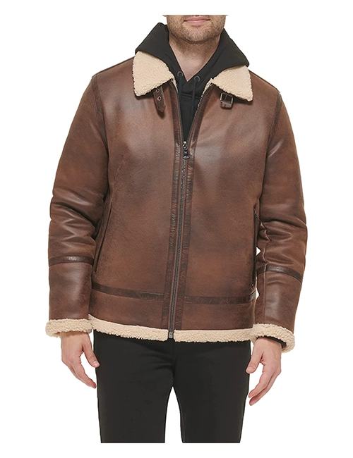 Bomber Jacket Shearling Lining