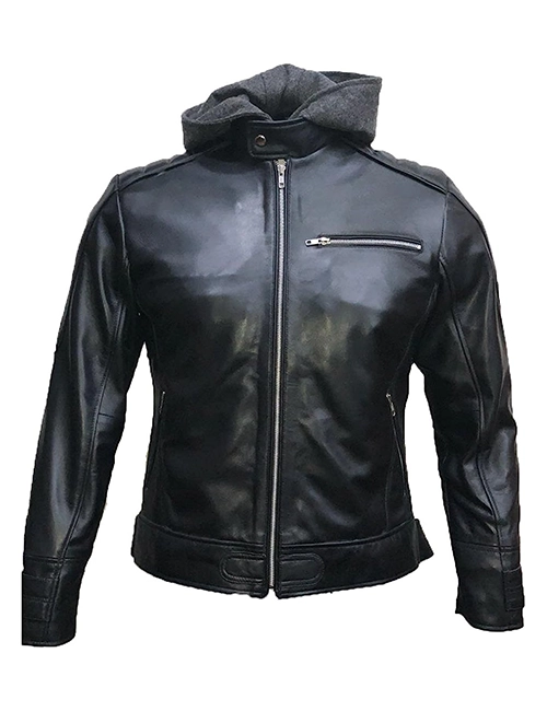 Brando Biker Hoodie Jacket