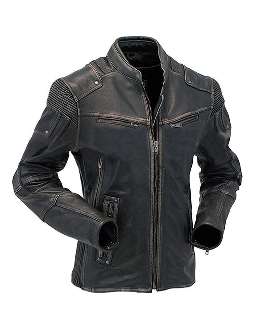 Vintage Retro Biker Jacket