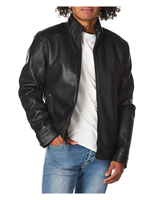 Leather Moto Jacket