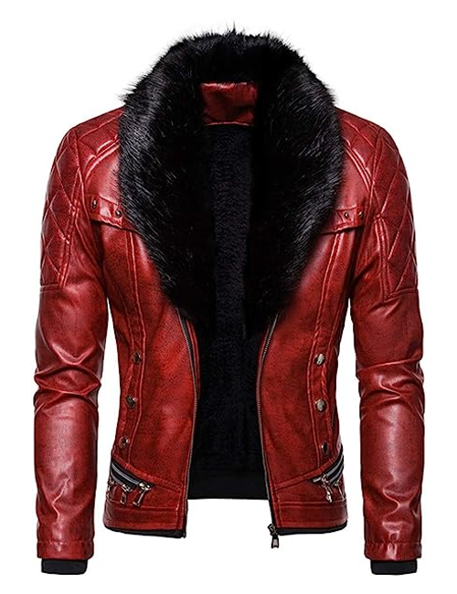 Sherpa Lined Steampunk Jacket