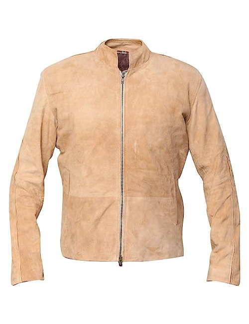 Fawn Suede Leather Jacket