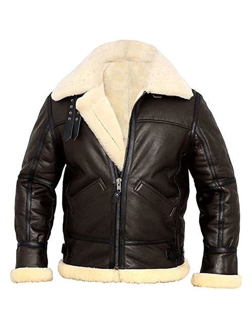 Shearling Bomber Jacket 