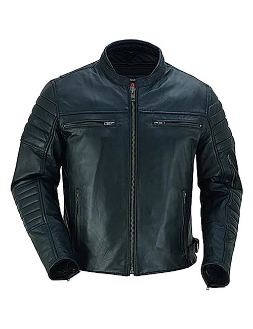 Armory Pocket Leather Jacket