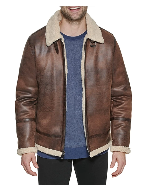 Bomber Jacket Shearling Lining