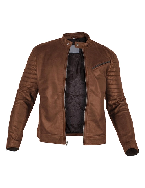 Genuine Leather Biker Jacket