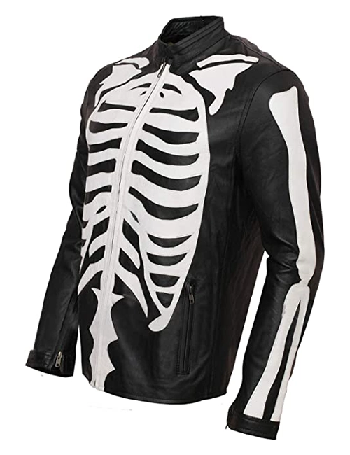 Cosplay Skeleton Bones Jacket