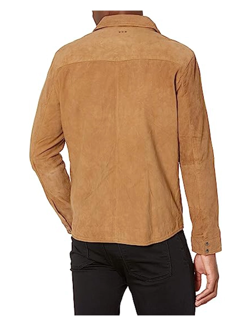 Light Suede Shirt Jacket