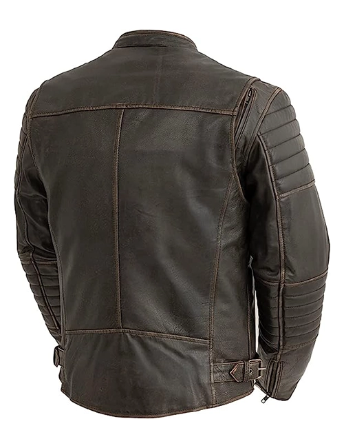 Commuter Motorcycle Leather Jacket 