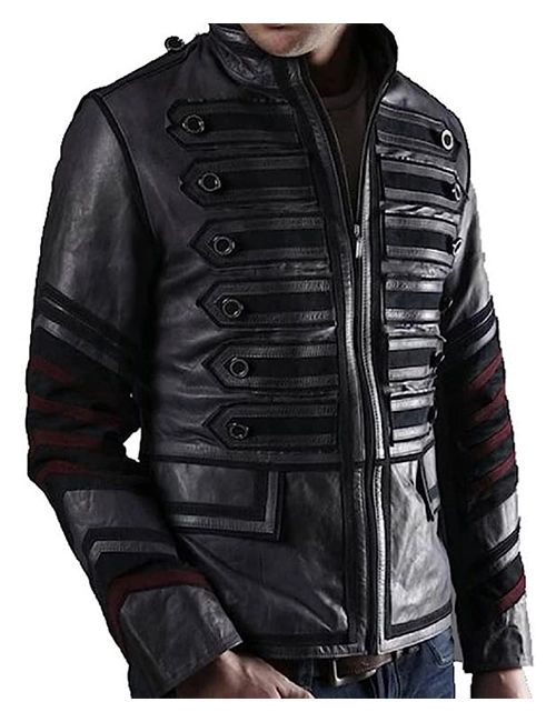 Style Gothic Leather Jacket