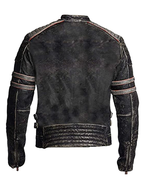 Retro Biker Leather Jacket