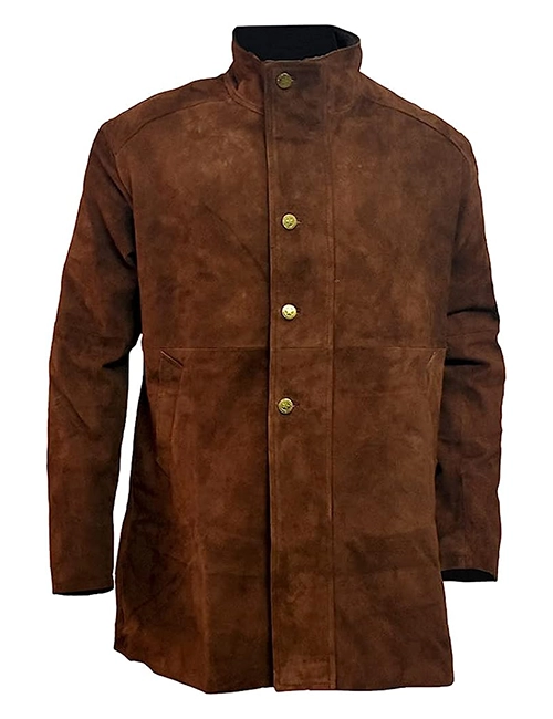 Robert Taylor Suede Leather Coat