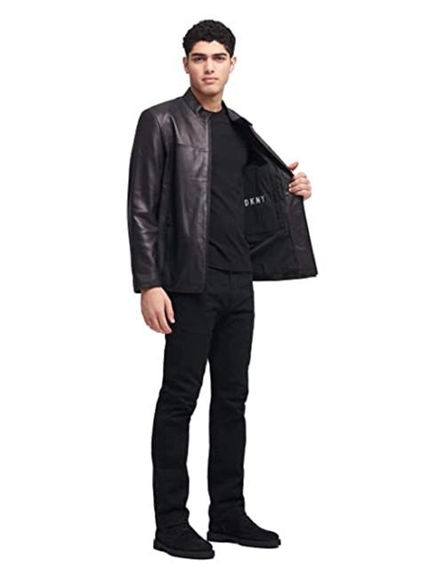 Lamb Leather Racer Jacket