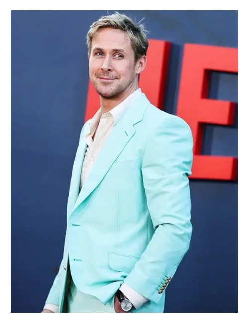 Ryan Gosling Blue Blazer