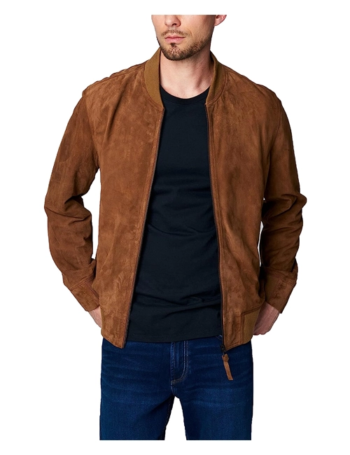 Quick Action Suede Bomber