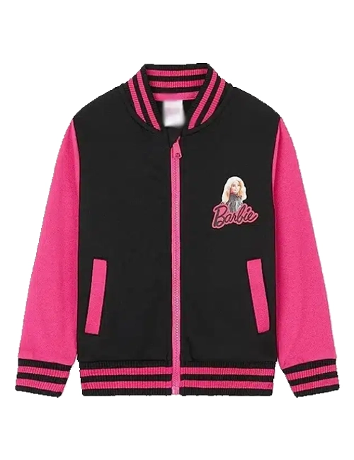 Barbie Girls Baseball Varsity Jacket