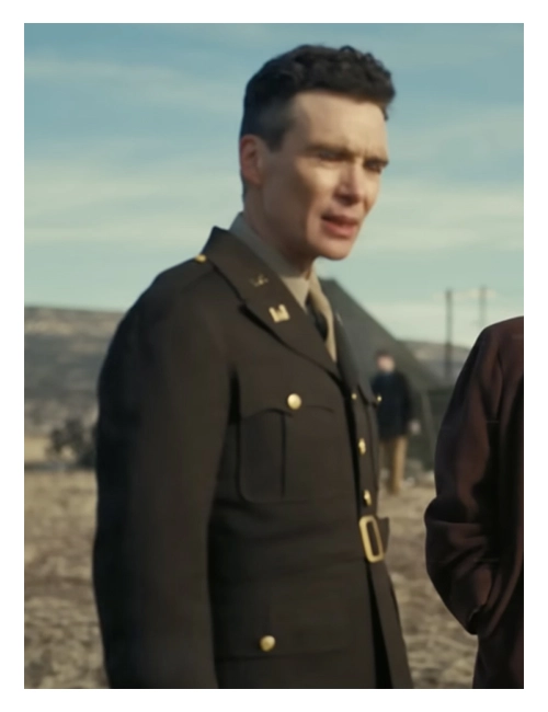 Oppenheimer 2023 Cillian Murphy Wool Coat